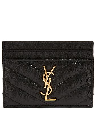 ysl card holder taupe|Saint Laurent Wallets & Card Cases for Women .